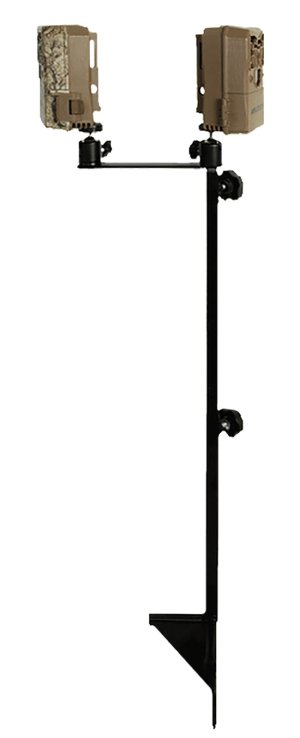 Muddy MUDMTCATCS03 Dual Game Camera Mount 19"-41" Adjustable Steel Black