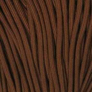Mero 550 Paracord - 100' 550 lb Brown Chocolate