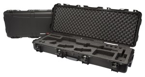 Nanuk 990AR01 Black Polymer Case w/ Foam, Lockable Latches & Wheels