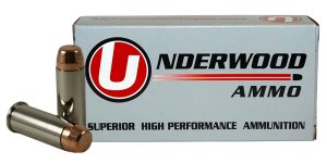 Underwood Ammo 323 .44 Spl 245gr FMJ 50rd Nickel-Plated Brass