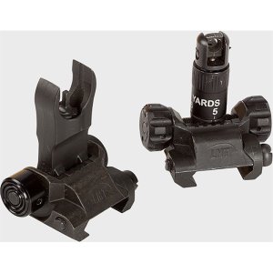 Lewis Machine & Tool L8BUIS308 AR-308 Imperial BUIS Sight Set Black
