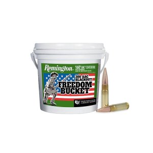 Remington Ammunition 20111 UMC Freedom Bucket 300 Blackout 220 gr 940 fps Open Tip Flat Base 160 Bx/4 Cs