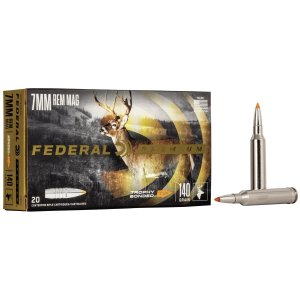 Federal Premium P7RTT2 Trophy Bonded Tip 7mm Rem Mag 140 Gr 20 Box