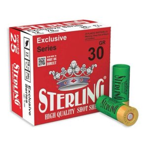 Sterling Exclusive Series 12 Gauge 2.75" #8 1 1/8 oz 25 Rounds