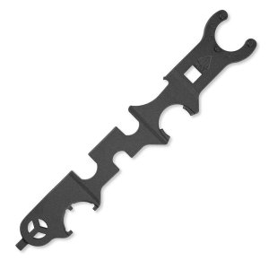 UTG TLARWR01 Armorer's Combo Wrench Black Phosphate Steel 12.3" 17.5oz