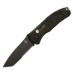 GERBER Propel Auto 420C Blade Black G-10 Handle 30-000842
