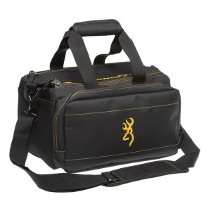 Browning 121095873 Black and Gold Mini Range Bag, Ripstop Polyester Shell