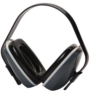 Pyramex Safety PM2010 Over the Head Ear Muffs 22dB Grey