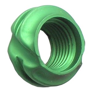 Specialty Archery 749-37L GR Peep Housing Green 1/4" Non-Hooded 7.5g