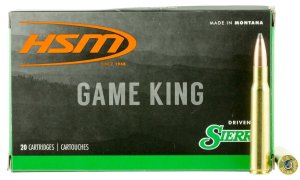 HSM Ammunition 300641N .30-06 Springfield 180gr Sierra GameKing 20rd