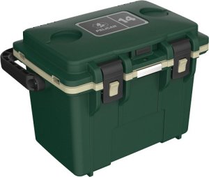 Pelican 14Q1HGRTAN 14Qt Hunter Green Tan Dry Storage
