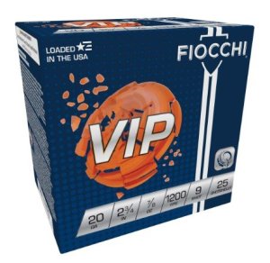 Fiocchi 20VIP9 Exacta Target 20Gauge 2.75In 9Shot 7/8oz 25Ct