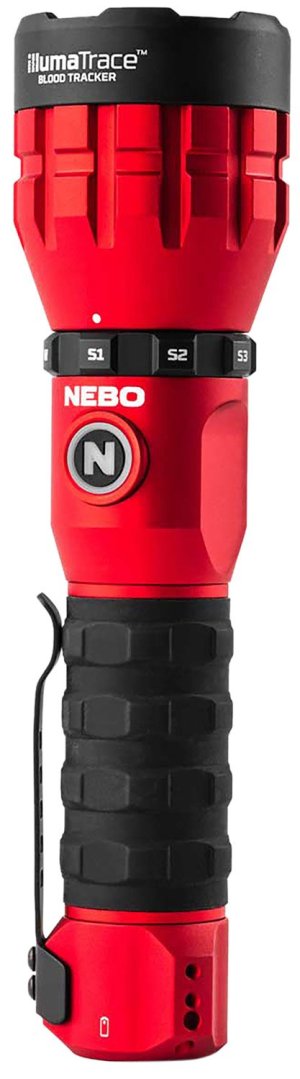 NEBO Illumatrace Blood Tracker Flashlight 150/170 Lumens LED