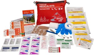 Adventure Medical Kits 01050100 Sportsman 100 Waterproof Medical Kit Red