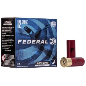 Federal H1265 Game-Shok 12 Gauge 2.75 in 1.25 oz #5 Shot 25 Rounds