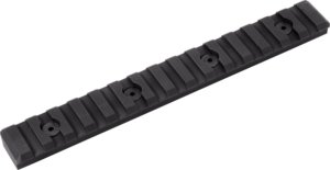 Timber Creek Outdoors M15SPRBL M-LOK 15 Slot Picatinny Rail Black Anodized
