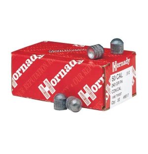 Hornady PA Conical 50 Caliber .512 240 Grain Bullets 50 Pack