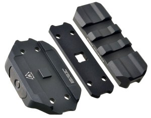 Strike Industries R.E.X. Riser Black Anodized 6061-T6 Aluminum