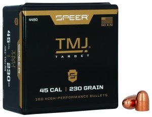 Speer 4480 TMJ 45 Cal 230gr Total Metal Jacket Bullets 100/Box