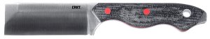 CRKT 4037 Razel Silver Fixed Blade Knife with Sheath