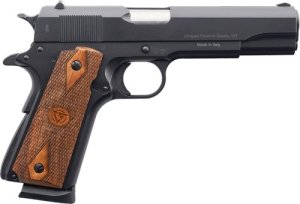 Chiappa 1911 Field Grade Pistol 45 ACP 5 in. Black w/ Walnut Grips 8 rd.