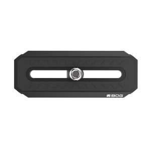 Bog-Pod ARCA Swiss Optics Plate Black Aluminum Quick Change