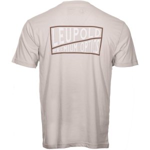 Leupold Premium Optics Short Sleeve Tee Sand 2XL
