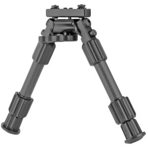 Caldwell Accumax 1081953 Bipod 6-9 in Carbon Fiber M-LOK Black
