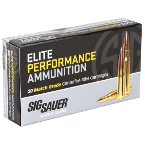 Sig SAUER Elite Performance Match Grade .300 Blackout 125Gr 20/Box OTM Ammo