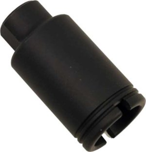 Guntec MCONE-FH-S AR-15 Micro Slim Flash Can 5.56/.223 1/2x28 Black