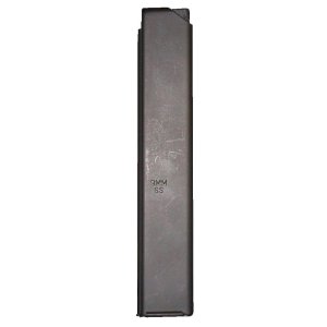 ASC 9mm AR Magazine Stainless Steel Black 32-Round Capacity