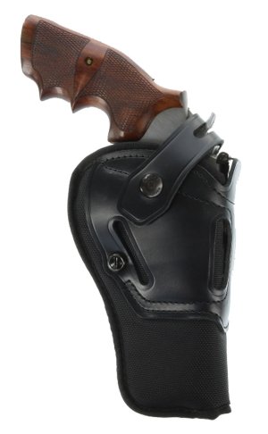 Galco SR63B Switchback Black Leather Belt Holster Ruger/S&W 2.5" Revolver