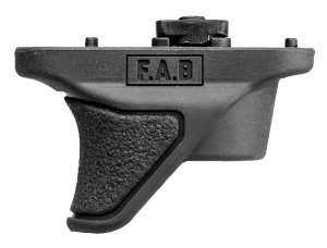 FAB Defense FXVTSMB Rubberized M-LOK Tactical Support Black Polymer