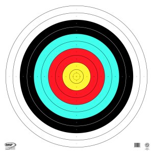 Maple Leaf Press NASP TA-80 80cm Target 25pk 100lb Tag Stock