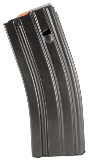 DuraMag 3023041178CPDL10 SS 10rd AR-15 Magazine .223/5.56 Black/Orange