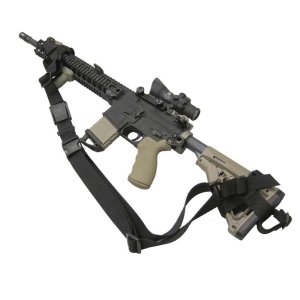 TacShield T6130BK PRS Hands Free Rifle Sling with QD Swivels Black