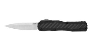 Kershaw Livewire 9000CF Carbon Fiber 3.35 In Auto Stonewash Knife