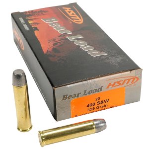 HSM 460 S&W Magnum Bear Load Ammunition 20rds