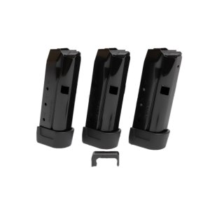 Shield Arms Z9-COMBO-3M-1C 9mm Magazines & Steel Mag Catch for Glock 43