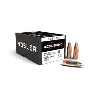 Nosler NOS 54413 AccuBond Bullets .375 Cal 260gr SBT-ACB 50ct