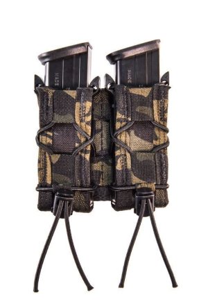 High Standard Taco MOLLE Double Pistol Magazine Pouch BLK