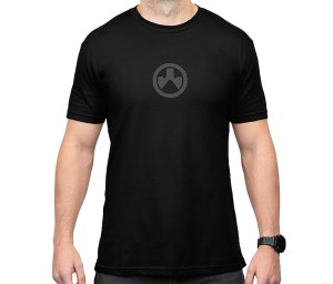Magpul Industries MAG1115-001-S Icon Logo CVC T-Shirt Black Small