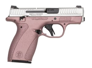 S&W M&P Bodyguard 2.0 380 Auto 2.75 In 10-12 Rounds Blush/Silver