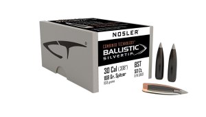 Nosler 51160 30 Caliber 168 Grain Spitzer Point 50 Count Copper Lubalox