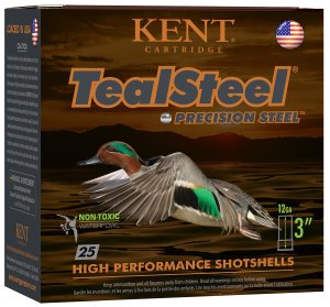 Kent Cartridge TealSteel KTS12336-6 12 Gauge 3.00 In 399 12345678901