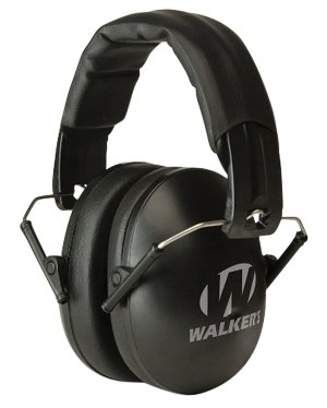 Walker's GWP-YWFM2 Youth/Women Black Folding Muff 23dB