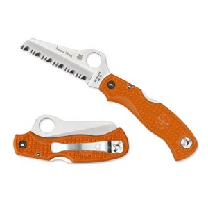 Spyderco C45SOR Rescue 79mm Orange Folding Knife