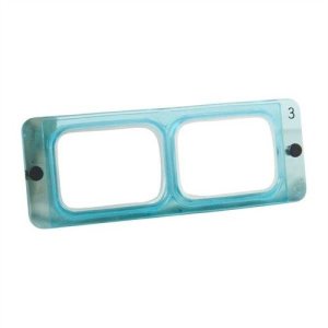 OptiVISOR LP 3 Extra Lens Plate No. 3 2x Magnification