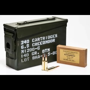 Black Hills Ammunition 6.5 Creedmoor 140 Gr Open Tip Match (OTM) 240rd Can