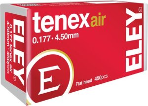 Eley 46120 Tenex Air Pellets .177 4.50mm 8.2 Grains 450-Pack